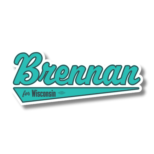 Brennan League Kiss-Cut Sticker